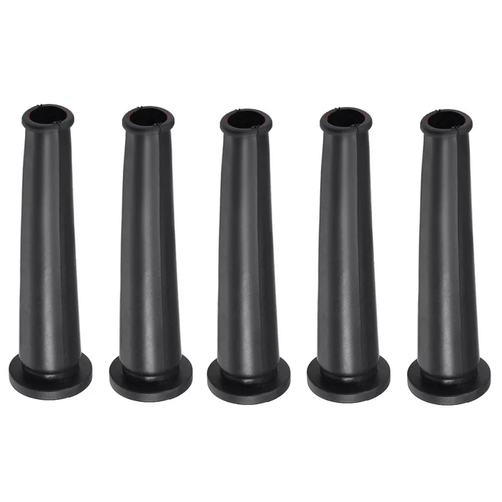 Black Rubber Wire Protector Cable Sleeve Boot Cover For Angle Grinder Electric Drill Cable Wire Protection Boat Protec 5Pcs dust cover,cable sleeve kit