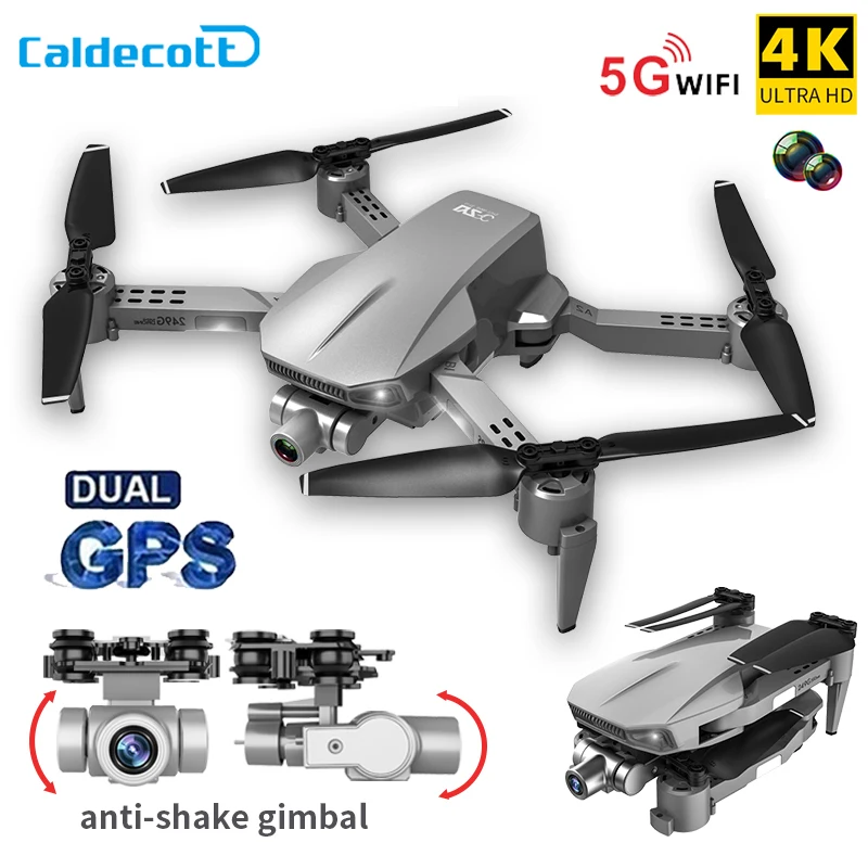 L106Pro Профессиональный GPS Дрон с разрешением 4K HD двойной Камера самостабилизирующийся Gimbal аэрофотосъемки