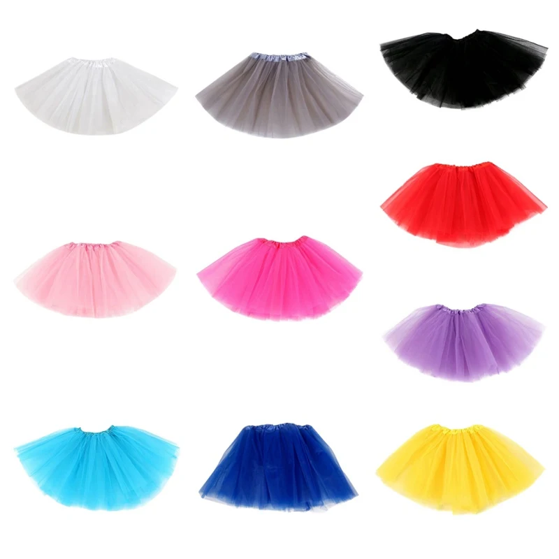 

Kids Baby Dance Tutu Skirt For Girl Sequin Multi-Layers Tulle Toddler Pettiskirt Children Chiffon Skirt