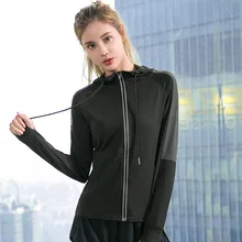Куртка для бега, женские спортивные топы, кардиган, Осень-зима, на молнии, ветронепроницаемые спортивные куртки, женские толстовки, женская спортивная одежда