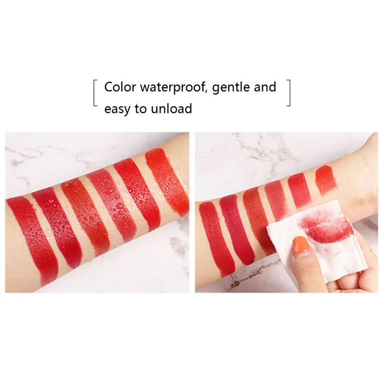 Velvet Lipstick Long-lasting Waterproof Non-stick Cup Colorfast Matte Lipstick Cosmetic