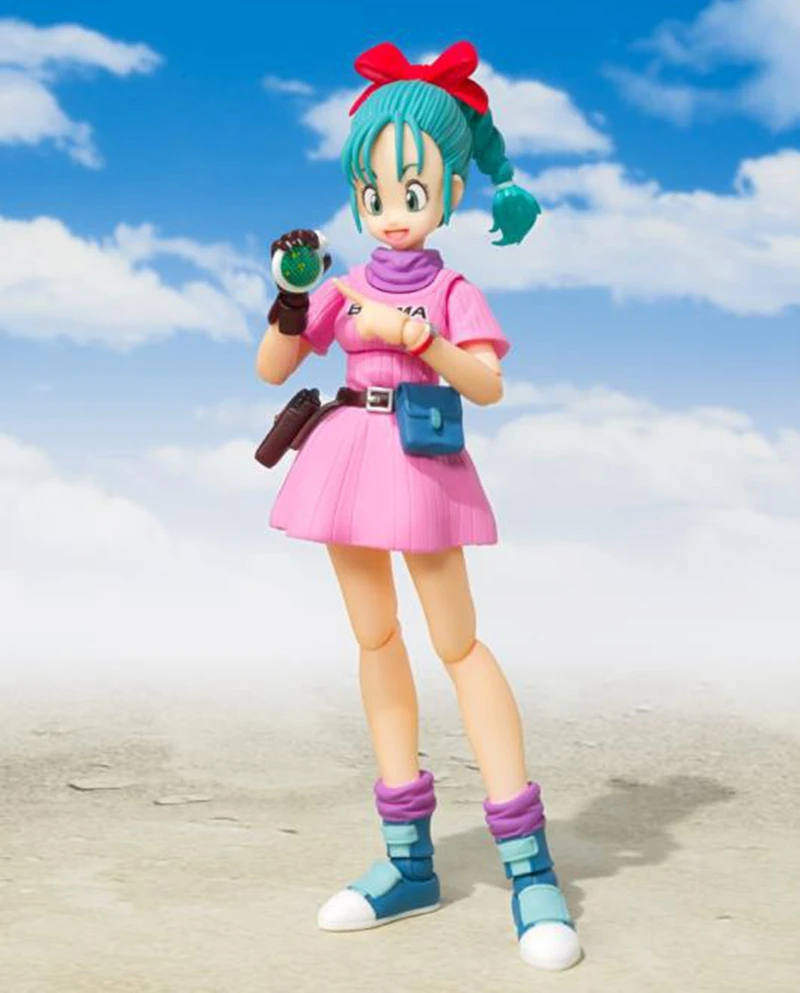 WSTXBD BANDAI Dragon Ball Z SHF Bulma Advernture начинается ПВХ фигурка фигурки