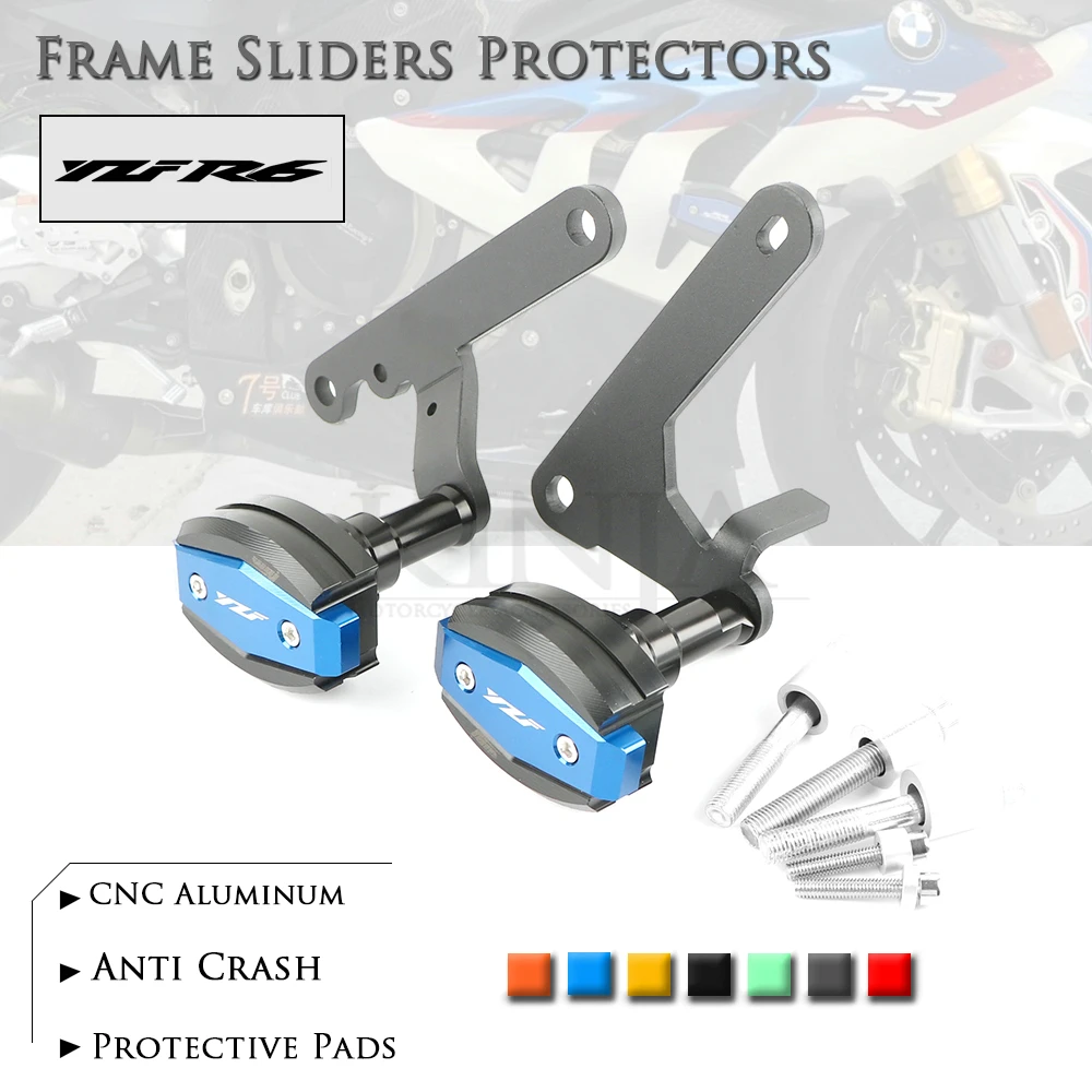Рамка Ползунки анти Краш колодки протектор для YAMAHA YZF600 YZF R6 17-18