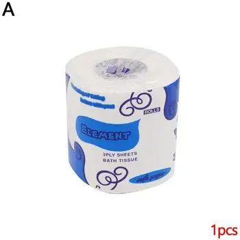

Silky & Smooth Soft 3-Ply Toilet Paper three-layer toilet paper web foreign trade