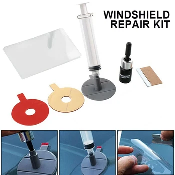

Car Windshield Windscreen Glass Chip Crack Repair Tool for DIY Chip Crack Glass Repairing Auto Maintenance Sets Automobiles Care