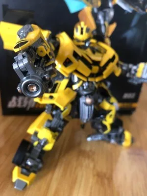 Оригинальные Трансформеры Weijiang M03 Battle Hornet KO Masterpiece MPM03 трансформация Шмель часть из металлического сплава фигурка игрушки - Цвет: no box