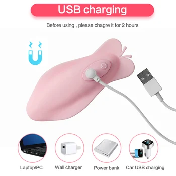 Butterfly Wearable Dildo Vibrator for Women Wireless Remote Control Vibrating Panties Sex Toys for Couple Wpmen Sex Shop 3