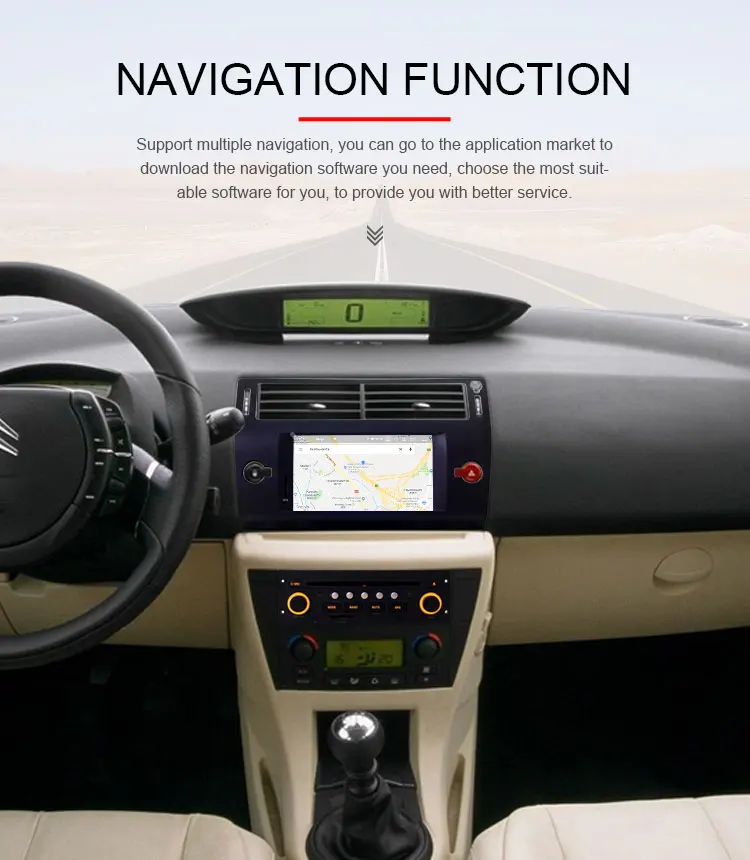 Topsna Android 10 автомобильный dvd-плеер для Citroen C4 Quatre Triumph 2004-2012 gps навигация авто мультимедийная лента рекордер Авто wifi