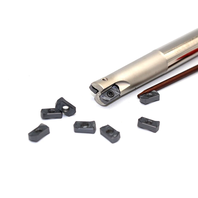 

10PCS LNMU0303ZER MJ AH725 milling insert 1PC holder CNC lathe turning tool