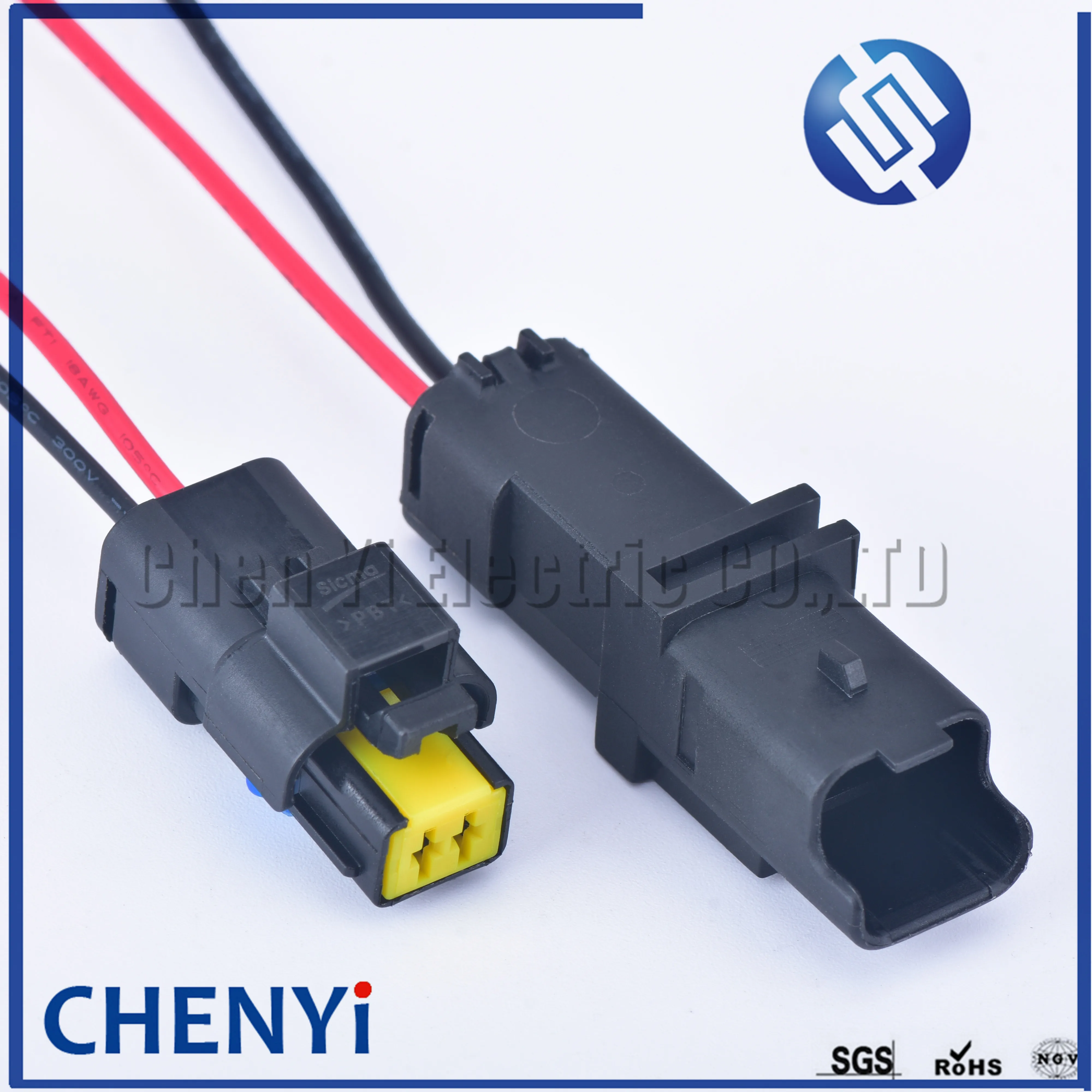 2Pin 211PC022S0049 211PL022S0049 Automotive Connector Lamphold Light Socket For Sicma FCI CON-391 Turn Signal Plug with wire |
