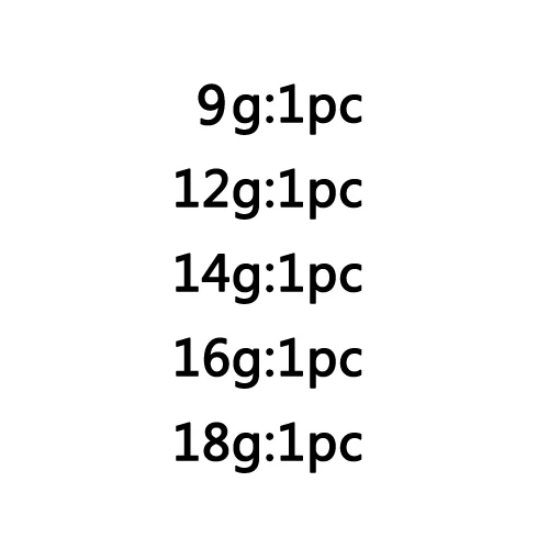 9-12-14-16-18g-1pc 5 шт. Exposed открытый свинцовый джиг голова колючие крючки двигающийся рыболовный крючок для мягкой приманки anzol peche снасти - Цвет: 9-12-14-16-18g-1pc