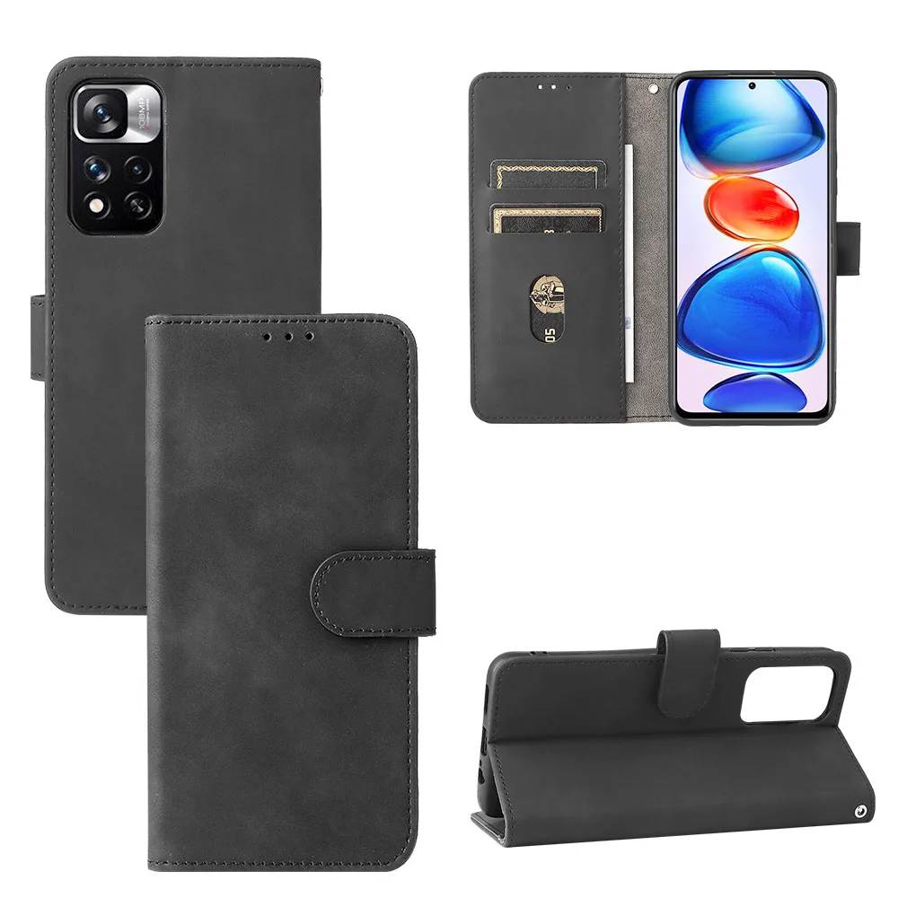 Flip Leather Case For Xiaomi Redmi Note 11 5G Case Wallet Book Cover For Xiaomi Redmi Note 11 5G Cover Magnetic Phone Bag 6.6"