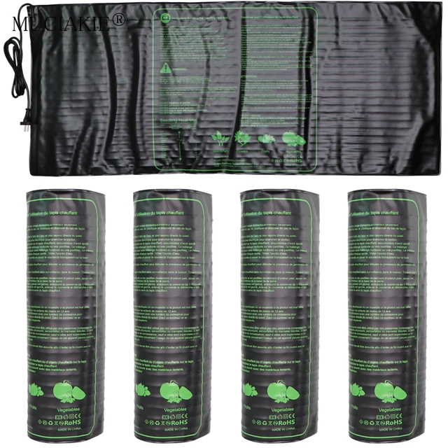 1Pc 100Watt 48X20 ' Palánta Fűtési Növekedési Pad Meleg Vetőmag -Indító Csírázás Szaporodás Szőnyeg Klónozó Óvoda Kert Vízálló
