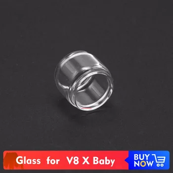 

Volcanee 1pc Replacement Vape Glass Extend Tube Spare Glass for V8 X Baby Tank X-Baby Atomizer Tank Electronic Cigarette