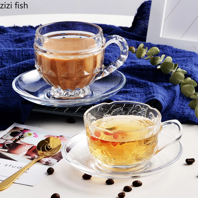 Coffee Mug With Ceramic Cup Holder Reheatable Milk Cup Afternoon Flower Tea  Cup With Glass Filter B - AliExpress
