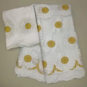 

Swiss Lace Fabric 2019 Latest Swiss Voile Lace In Switzerland African Dry Lace Popular Dubai Style Hollow Out Lace 5+2yards