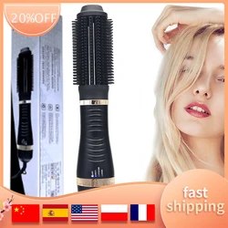 Hair Dryers Brush 3 In 1 Straightening Curling One Step Hair Dryer And Volumizer Negative Ionic Technology For All Type Hair