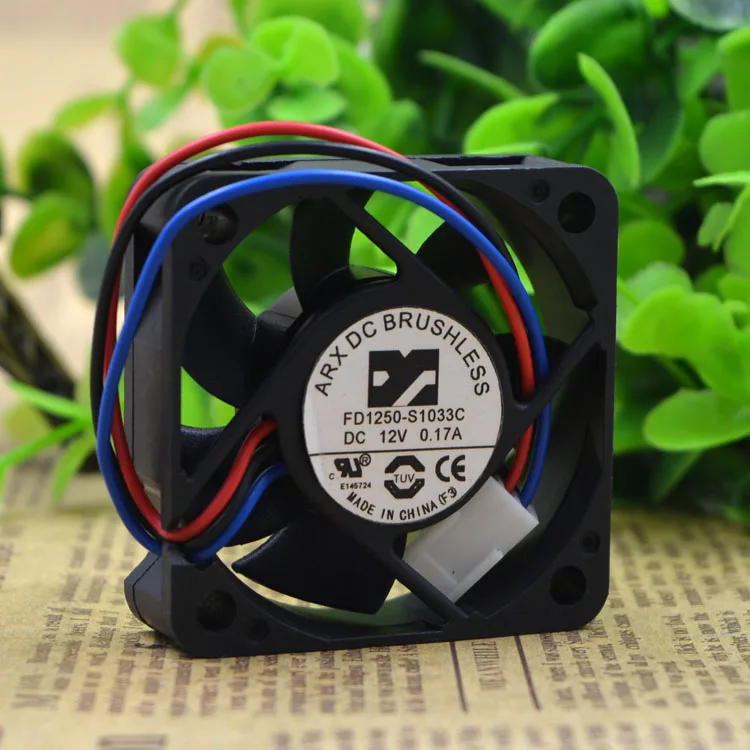 5015 FD1250-S1033C 5 см 12V 0.12A защиты электродвигателя Вентилятор охлаждения