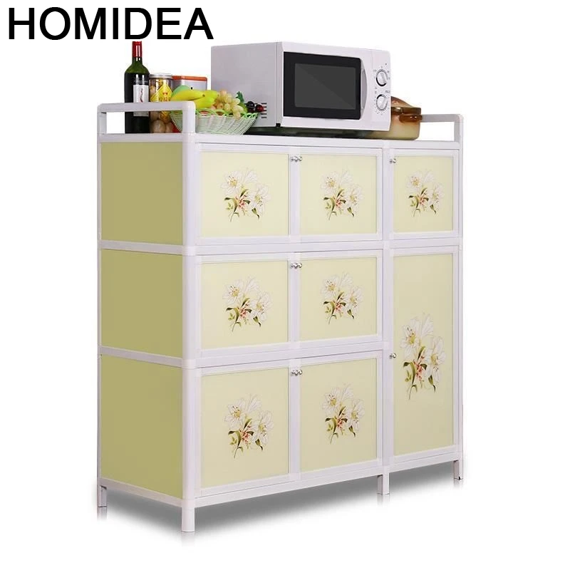 

End Console Reclaimed Side Tables Cupboard Aluminum Alloy Cabinet Mueble Cocina Kitchen Furniture Meuble Buffet Sideboard