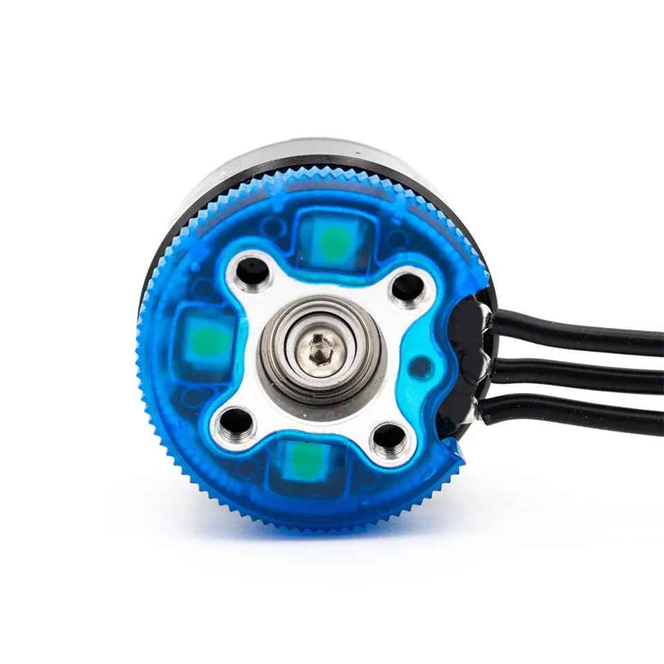 EMAX Pulsar 2306 светодиодный бесщеточный двигатель 1700KV 2400KV 3-6S полупрозрачный двигатель база 5 дюймов реквизит для Hawk 5 Pro FPV гоночный Дрон