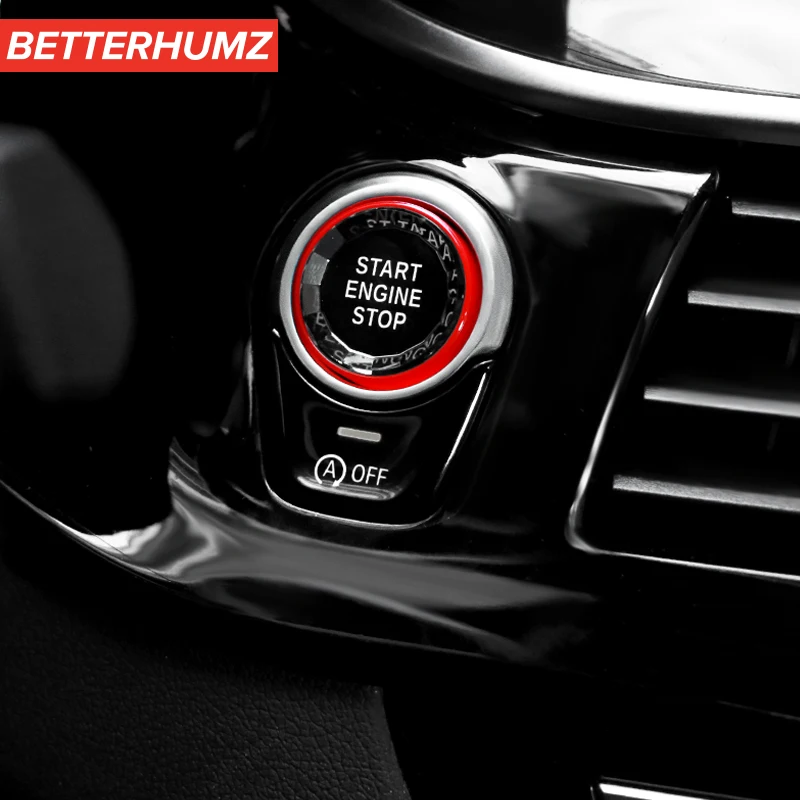 Ignition Engine Start Button Cover Ring For BMW E60 E70 E90 E92 E93 F30 F10 F02