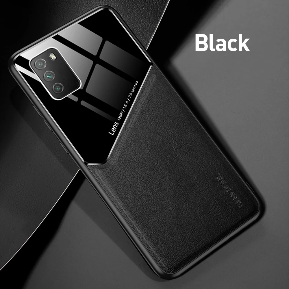 Cho Poco M3 Ốp Lưng Da Từ Ốp Điện Thoại Cho Xiaomi Mi Poco M3 Pocom3 Pocophone M 3 Camera Vỏ Bảo Vệ poxo M3 Coque best phone cases for xiaomi Cases For Xiaomi