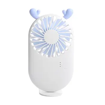 

New Pattern Pocket Fans Usb Charge Mini- Hold Fans Student Outdoors Bring Portable Small Fan DC Mini Air Cooler Ventilador