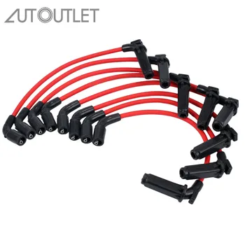 

AUTOUTLET 8 pcs Spark Plug Wires For CHEVY/GMC LS1 Suburban 5.3L Silverado 4.8L 6.0L
