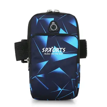 

PinShang Unisex Mobile Phone Arm Bag Nylon Running Outdoor Sports Cellphone Wrist Bag