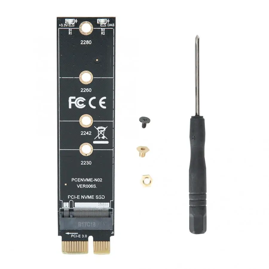 PCI-E к M.2 жесткий диск NVME Адаптерная плата конвертер для samsung/INTEL 600 P/Lite-On T10