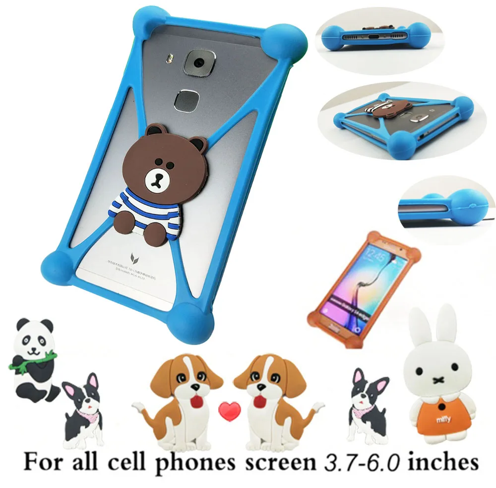 

Micromax Q351 Q380 case silicon Universal case for Micromax Q402 Q415 Q479 cover soft Elastic Micromax D303 D333 case