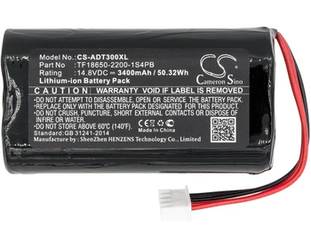 

Cameron Sino Battery for Audio Pro Addon T3 Addon T9 Addon T10 T3 T9 T10 Replacement Audio Pro TF18650-2200-1S4PB 3400mAh