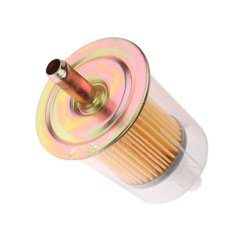 8mm 5/16'' Inline Gasoline Fuel Filter Universal Fit for Car Carberator Engine NOS Fits for Jeep For Bobcat