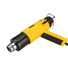 Тепловая пушка 220 В 1800 Вт 2 режима ЖК-дисплей штепсельная вилка США с насадкой электроинструмент