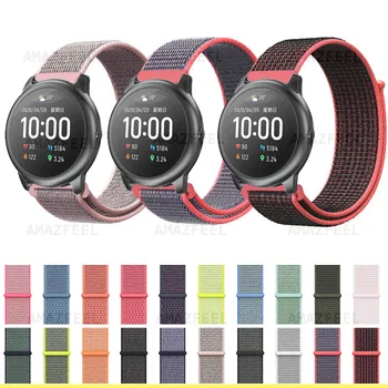

For xiaomi HaylouSolar LS05 watch Strap Nylon Woven Loop Wrist Band For HaylouSolar LS05 Strap Smart Watch Sport band Wristband