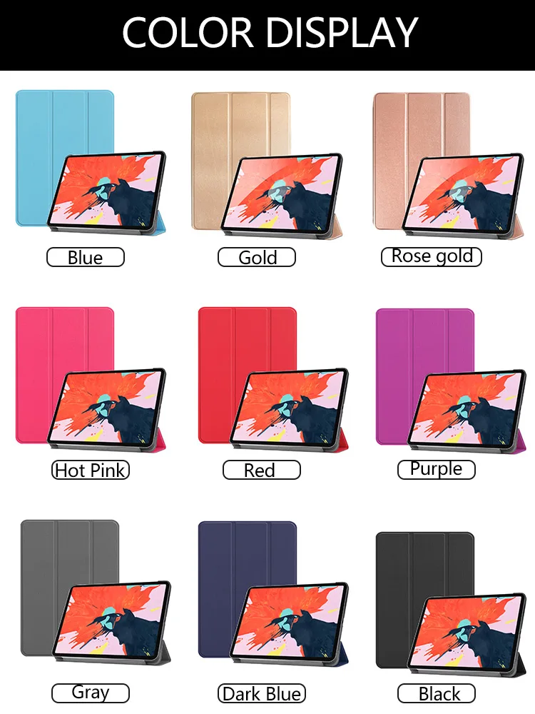 Чехол для iPad Pro 12,9 A1876 A2014 из искусственной кожи смарт-чехол для iPad Pro 12,9 A1895 A1983 Магнитная застежка capa