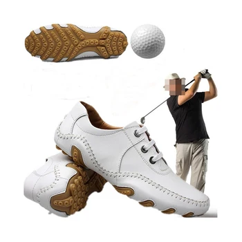 

New Arrival 2020 Genuine Golf Shoes Men's Wear-resistant Men's Sports Shoes Breathable Shoes Golf Shoes Large Size 38-47