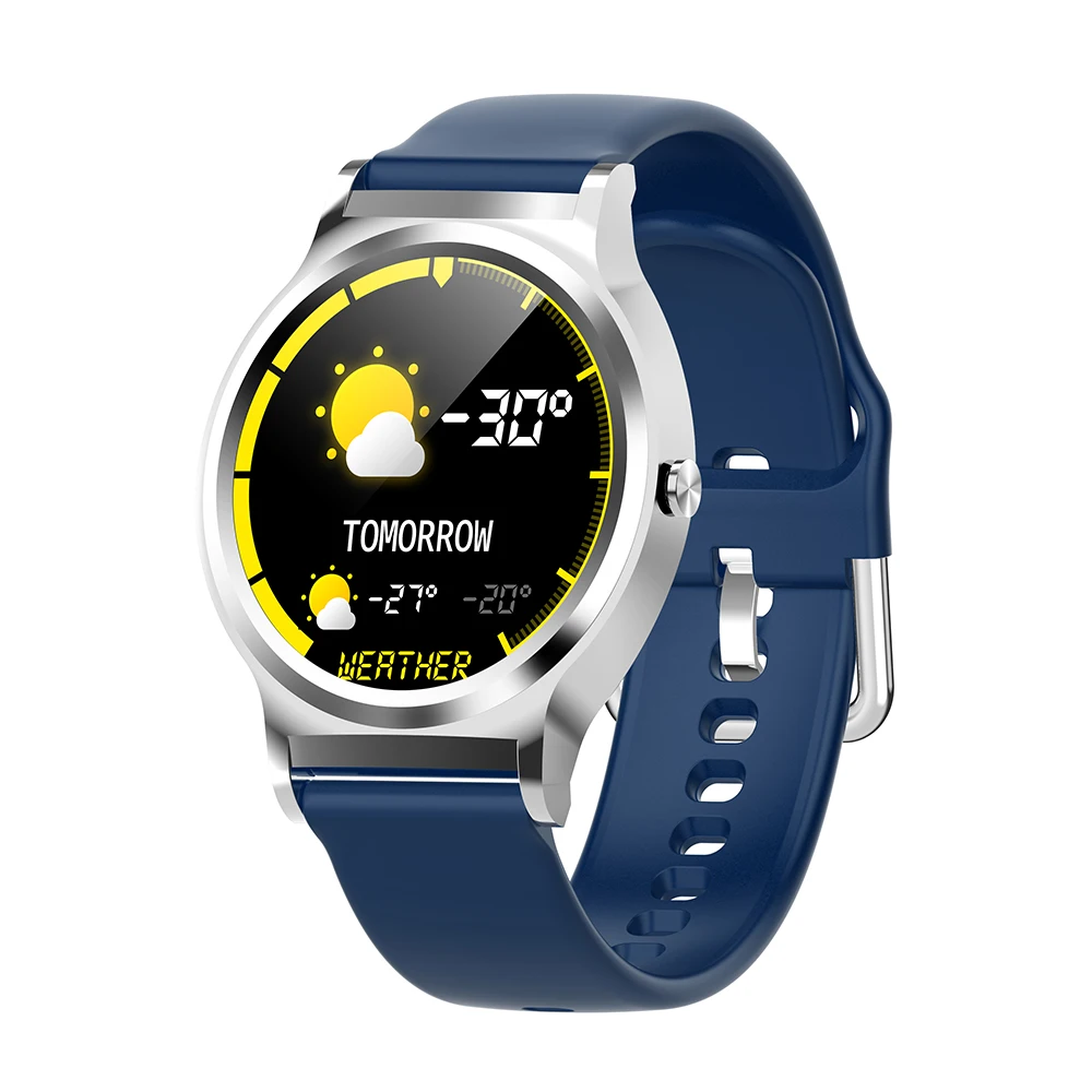 

CF98 smart watch men 1.3 inch full touch screen ip67 waterproof long standby weather forecast smartwatch Smart Bracelet