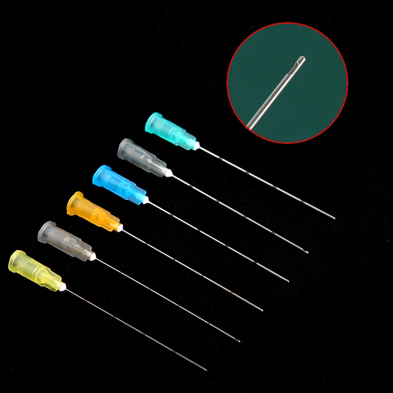 Free Shipping , Plain Ends Notched Endo Blunt Tip Disposable Syringe