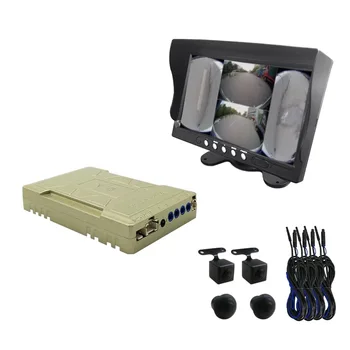 

360 Degree Bird View Panoramic System Waterproof Seamless 2D Starlight Night Vision Camera Car DVR Universal Recording Parking