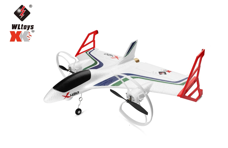 Новинка WLtoys XK X420 X520 Rc самолет 6ch 3d/6g взлет и посадка трюк Rc Дрон Квадрокоптер дистанционное управление самолет ZLRC
