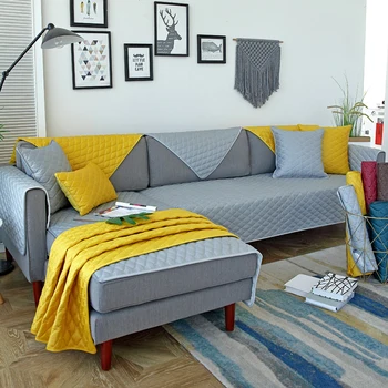 

New Summer Waterproof Sofa Cover Four Seasons Universal Non-slip Wear-resistant Pet Bite-proof Sofa Towel 1/2/3/4 Seat