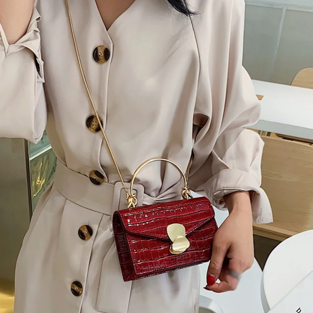 Simple Fashion Crossbody Bags For Women Shoulders Retro Handbag Purse Mobile Phone Shopping Bag bolsa feminina (12)