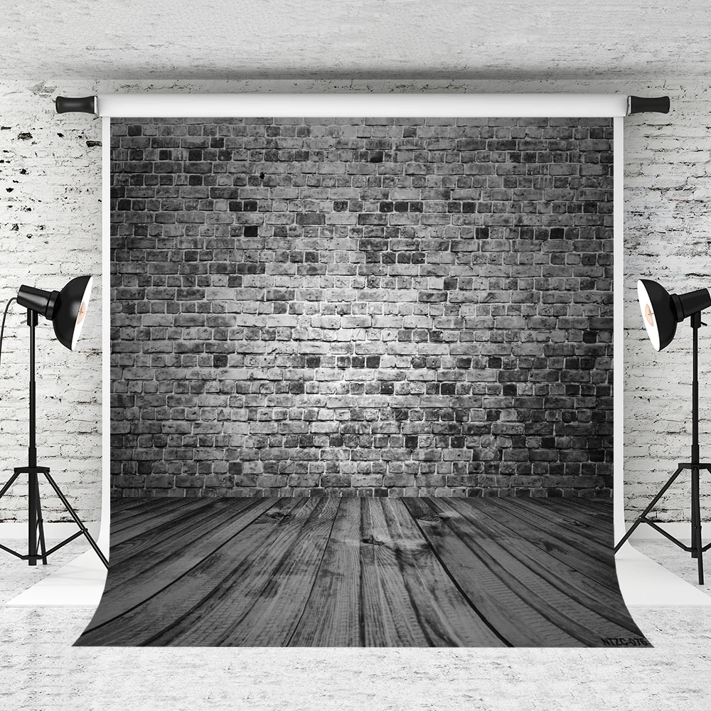 VinylBDS65X10FTBlackBrickWallPhotographyPropsAndBackgrounds