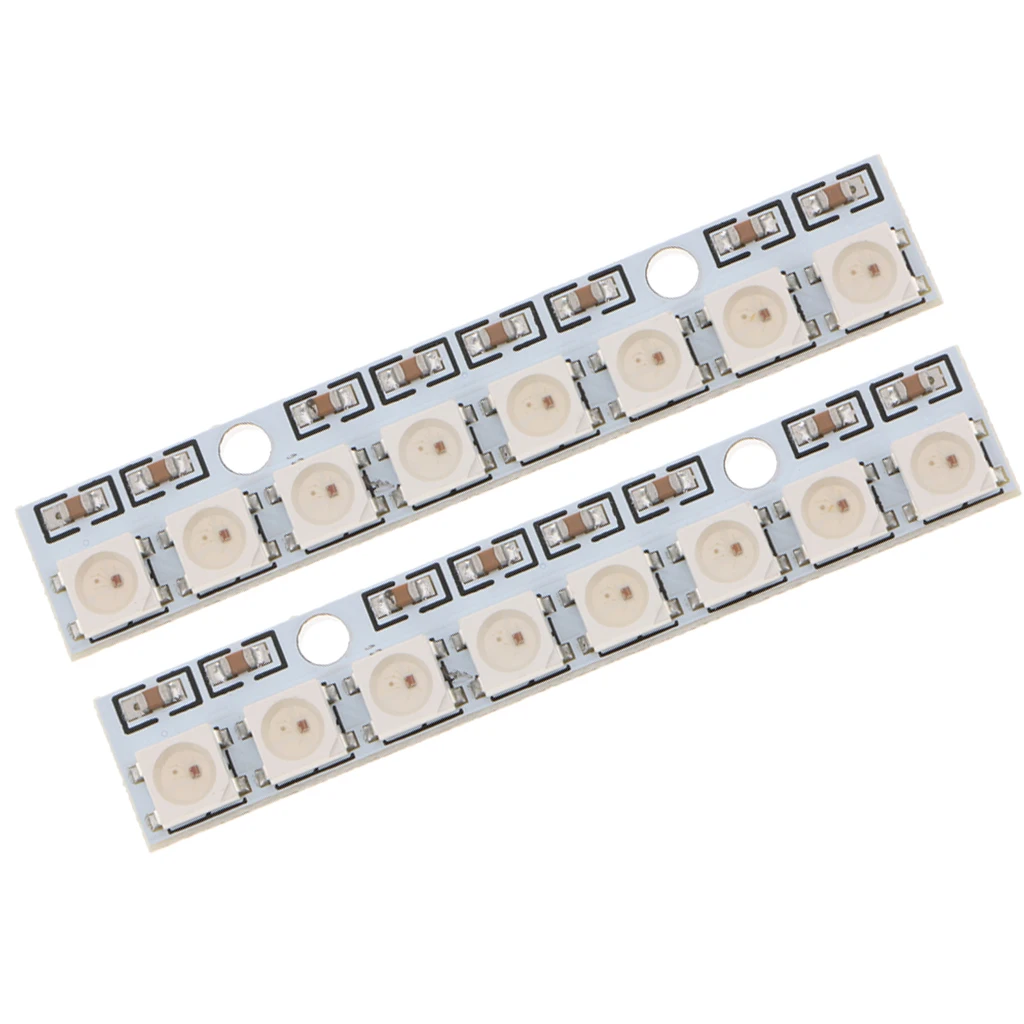 2 Pcs 8Bit WS2812 Strip 5050 RGB for    R3 AVR Full-colored LED Driver