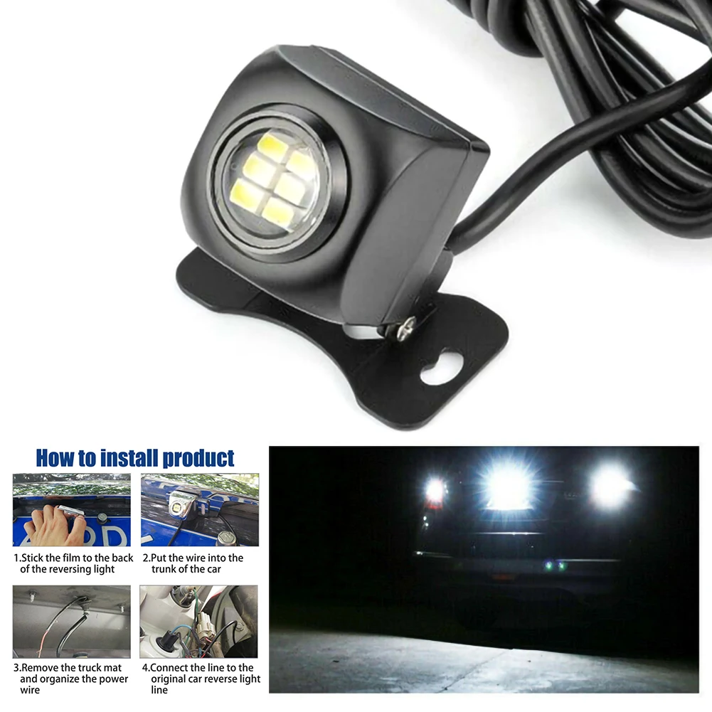 

Car Reverse Light Lamp Reversing Backup Parking Lamp 6500K White Car Accessories