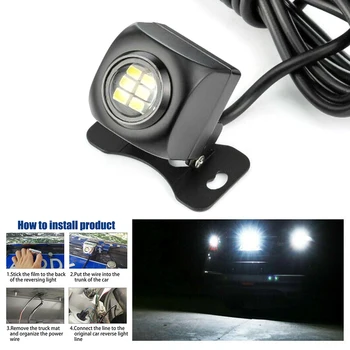 

Car Reverse Light Lamp Reversing Backup Parking Lamp 6500K White Car Accessories
