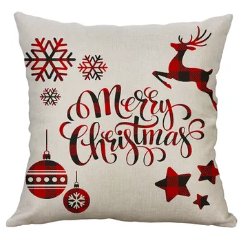 

Christmas Bed Home Comfortable Pillow Case Best Touch Happy New Year 2020 Navidad Xmas Gift #R5