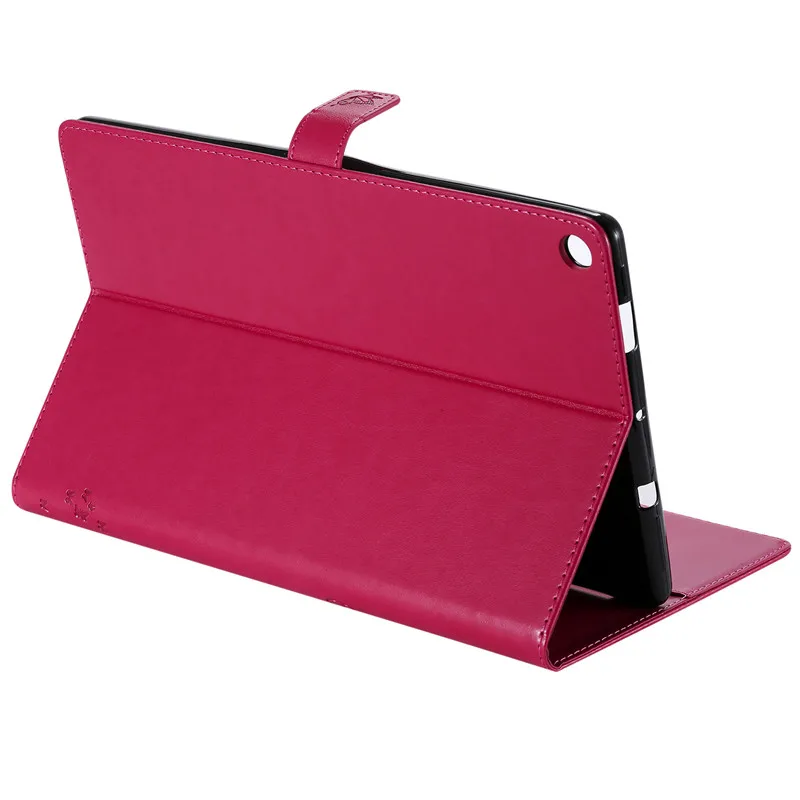 Wekays для Amazon HD10 кожаный чехол с рисунком кота дерева для Coque Amazon Kindle Fire HD10 HD 10 10 дюймов Чехлы для электронных книг
