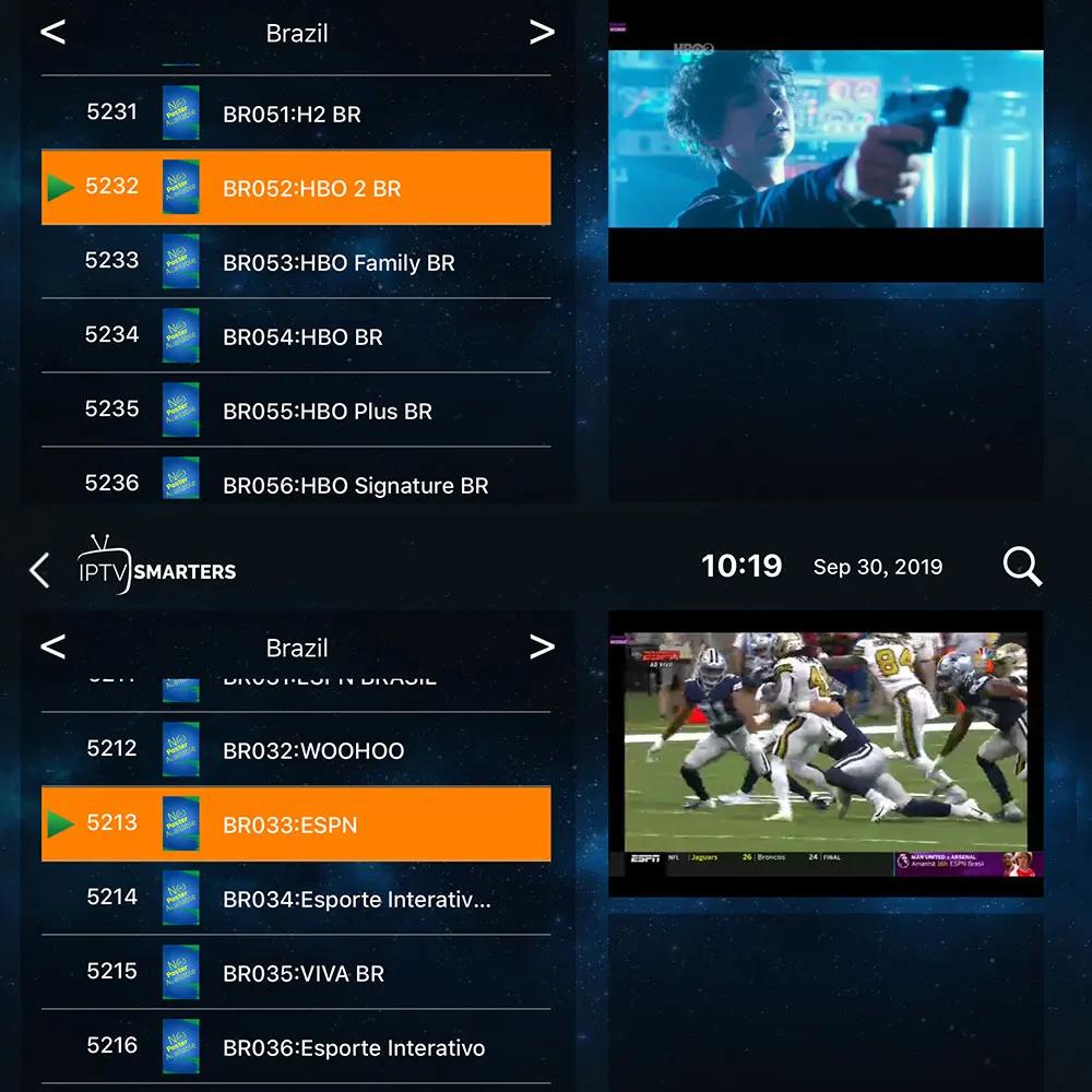 Мировое IPTV Бразилия IP tv подписка HBO ESPN для смарт iptv коробки Xtream M3u смартфонов с 6000+ Vod музыкальный кинотеатр для взрослых